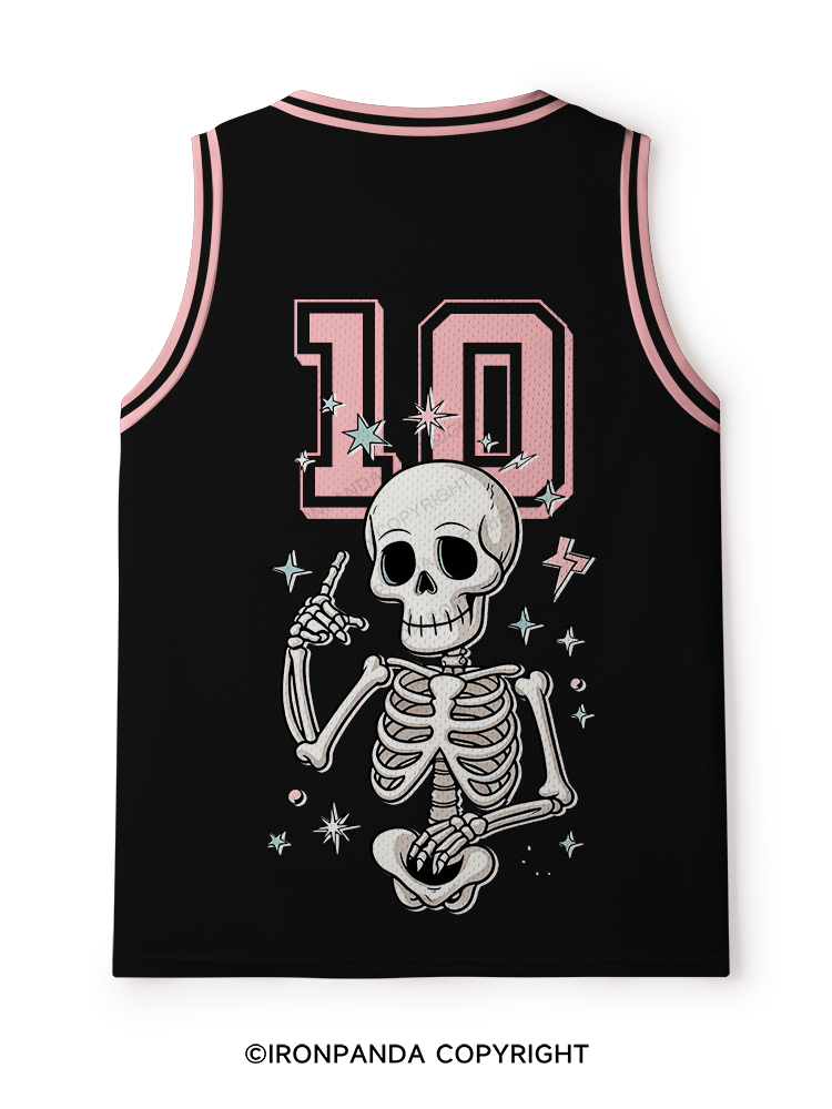 But Did You Die? Funny Skeleton Mesh Tank Top