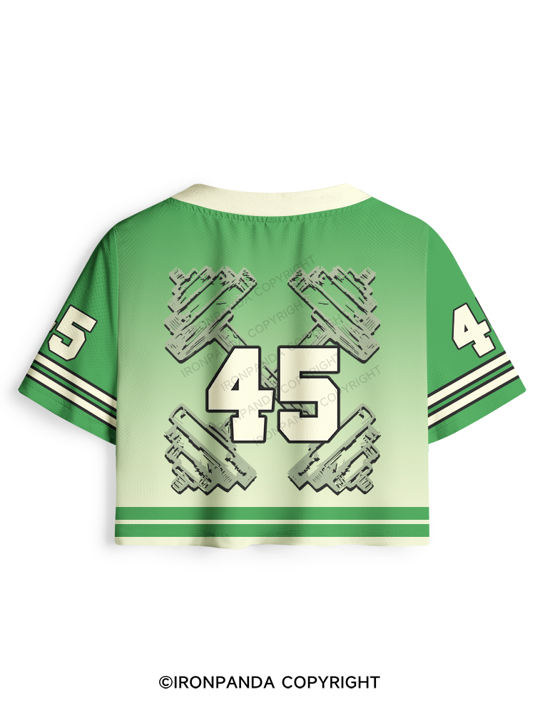 DOWN BAD CRYING AT THE GYM DUMBBELL Pro Mesh Jersey