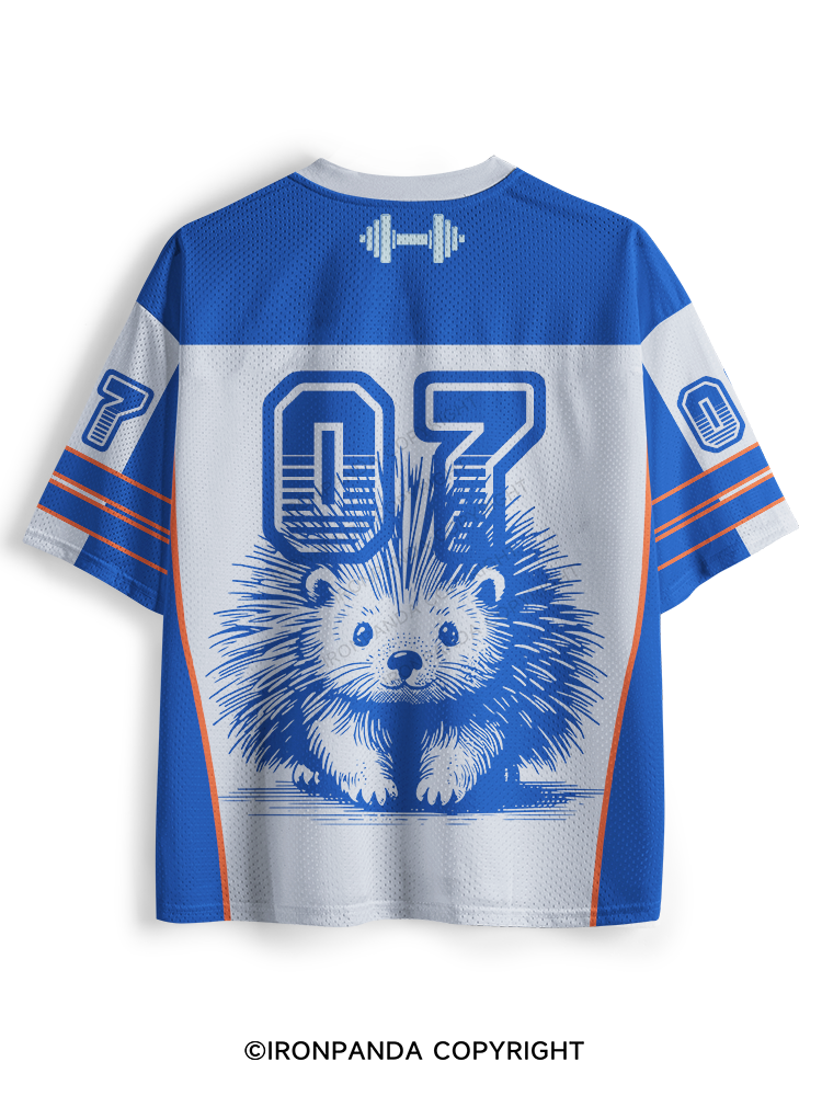 Free Hugs Just Kidding Don't Touch Me Mesh Jersey