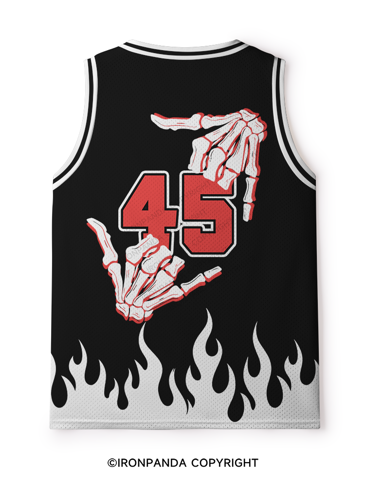 But Did You Die? Skeleton Mesh Tank Top