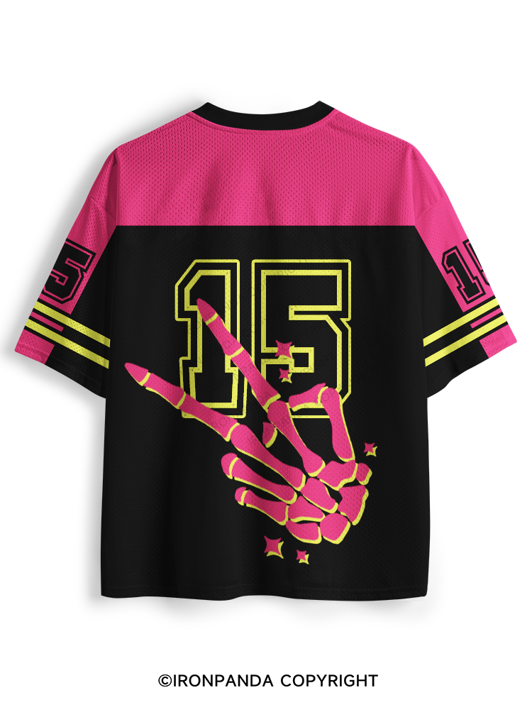 I'm Not Trying To Look Skinny I Want To Look Like I Could Kick Your Ass Mesh Jersey