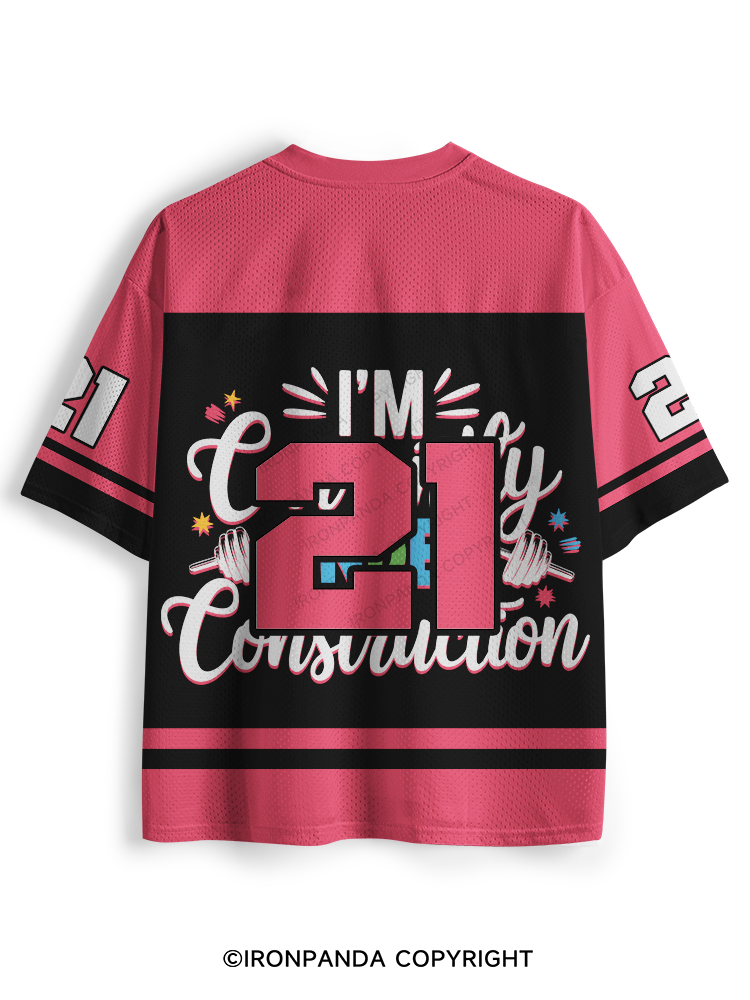 I'M CURRENTLY UNDER CONSTRUCTION Mesh Jersey