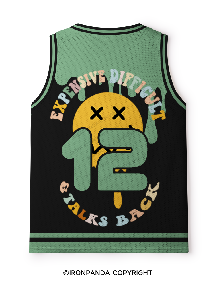 Expensive Difficult And Talks Back Mesh Tank Top