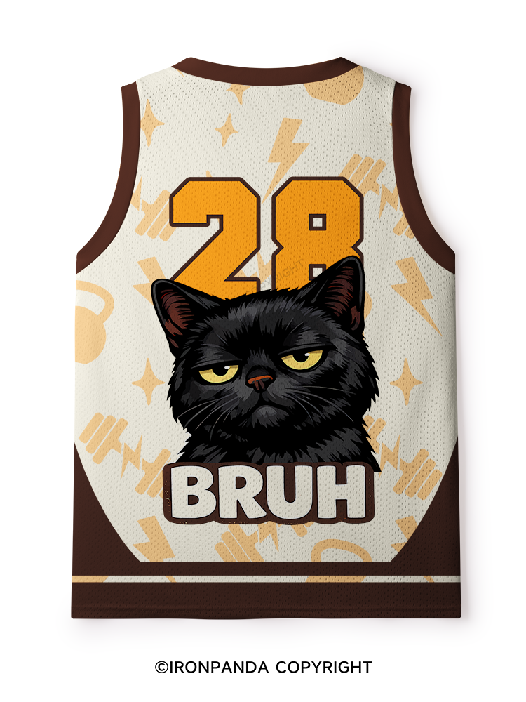 BRUH CAT Mesh Tank Top