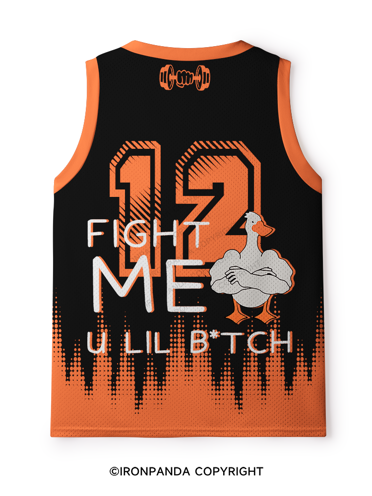 fight me u lil btch Mesh Tank Top
