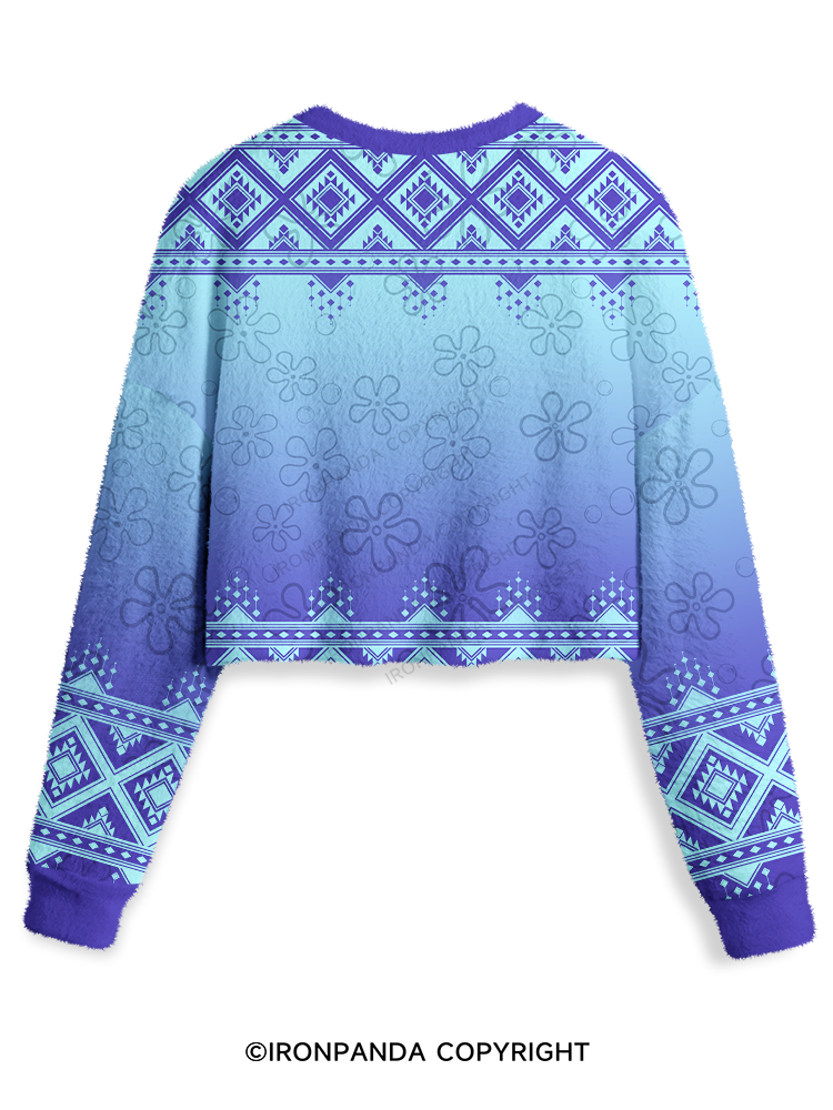 ONE MENTAL BREAKDOWN LATER Crop Ugly Sweater