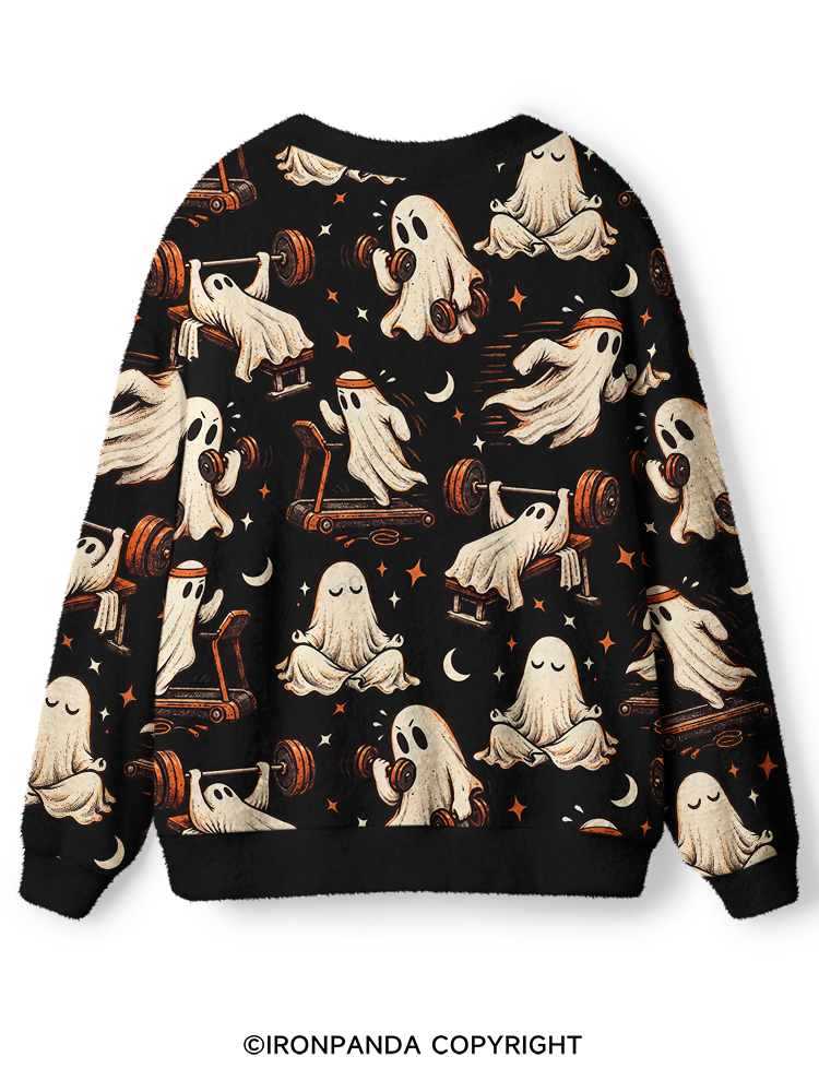 Ghost Workout Ugly Cardigan Sweater