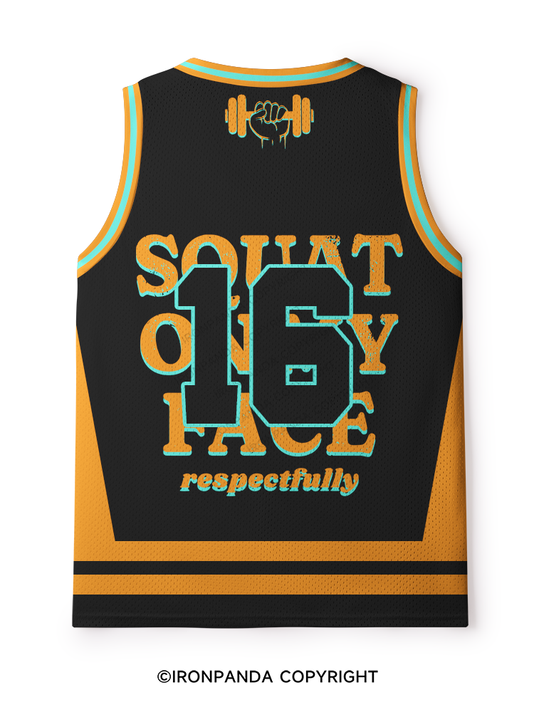 squat on my face respectfully Mesh Tank Top