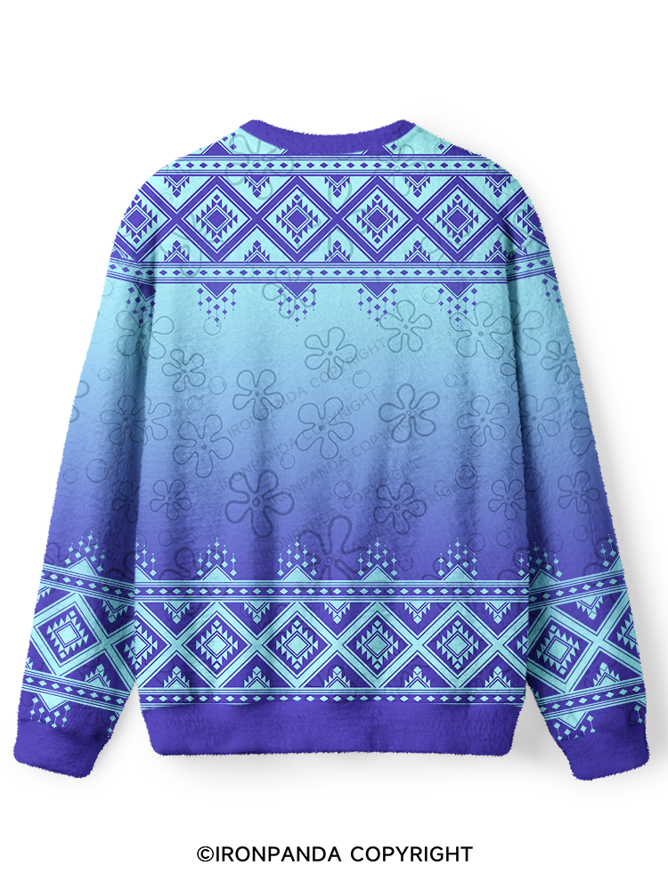 ONE MENTAL BREAKDOWN LATER Ugly Fuzzy Fleece Sweater