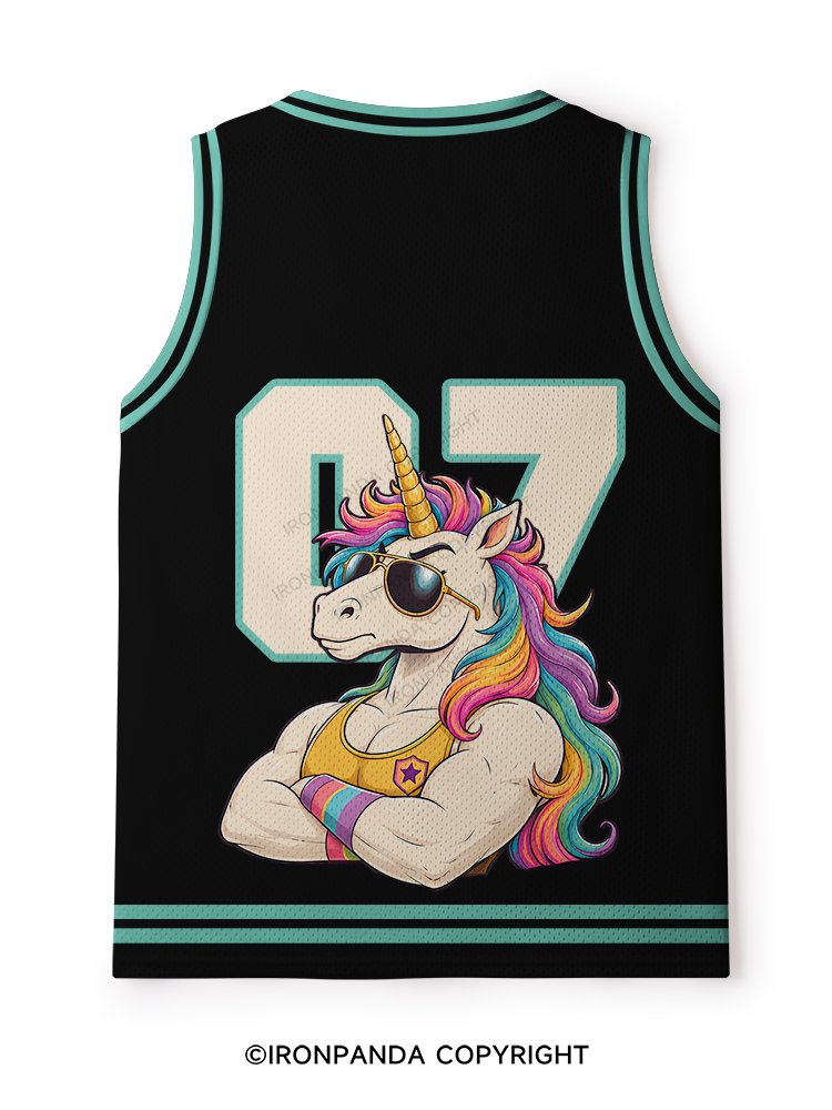 Alpha Male Unicorn Mesh Tank Top