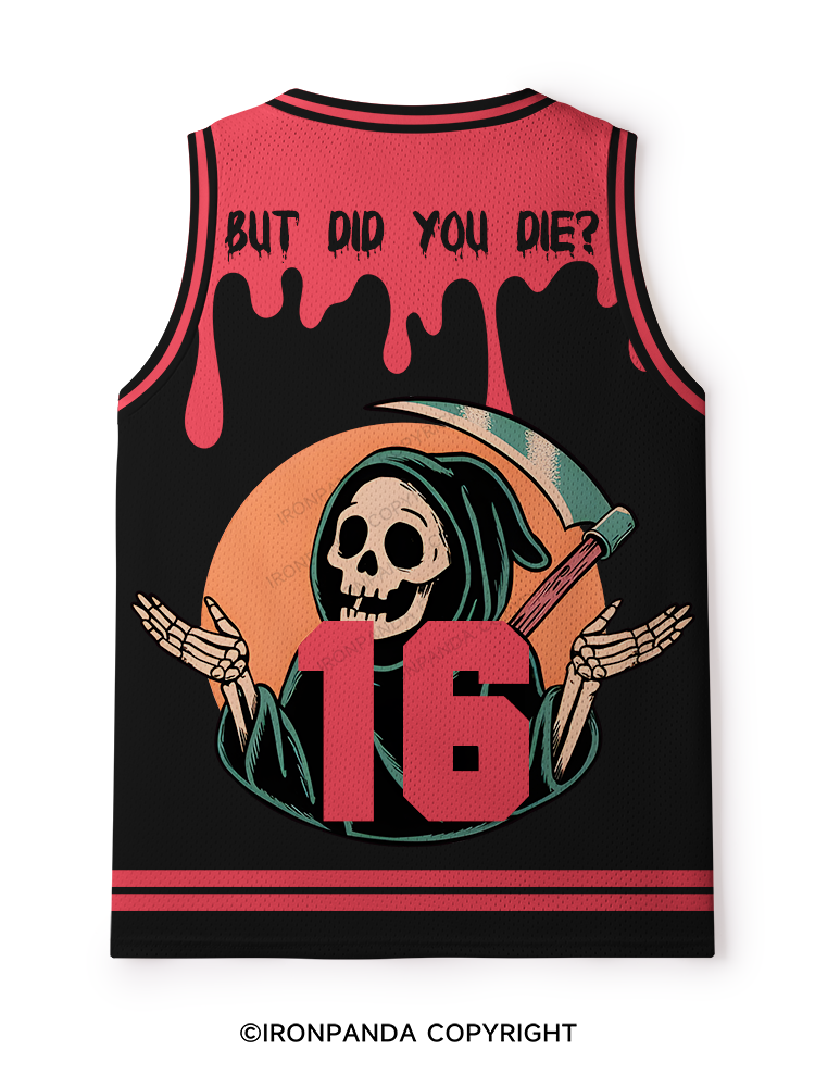 But did you die? Ghost Mesh Tank Top