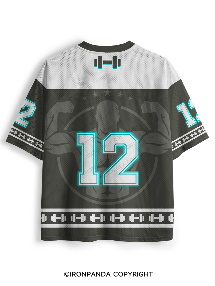 I Workout Because my Wife is Hot Mesh Jersey