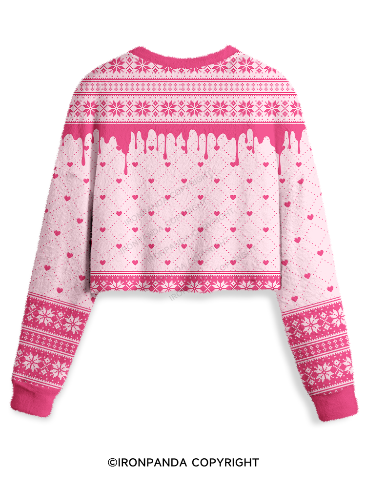 I DOUNT SKIP LEG DAY Crop Ugly Sweater