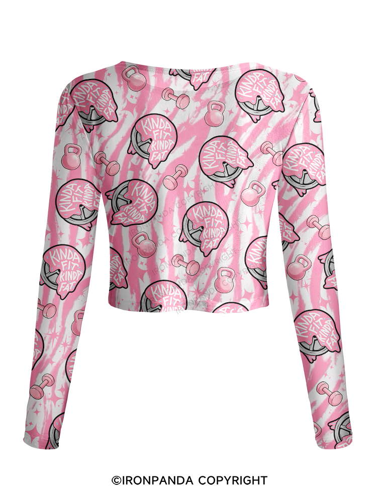 FITNESS SWEET COOL Mesh Long Sleeve Top