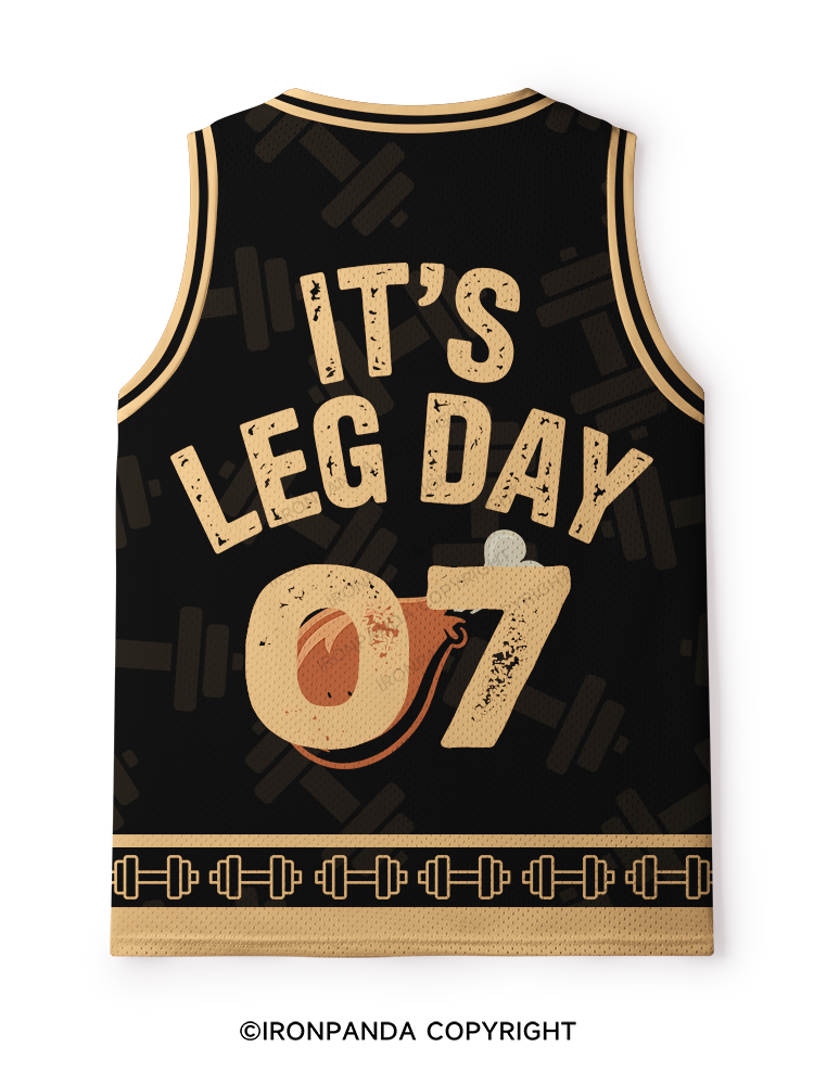 It's Leg Day Mesh Tank Top