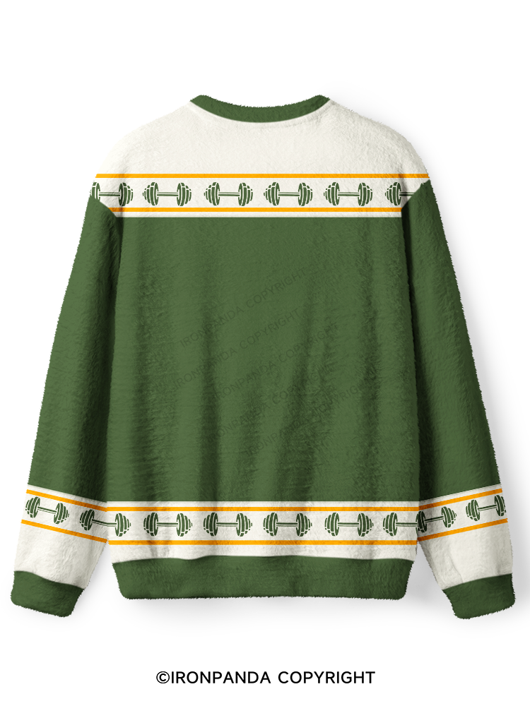 EVERYTHING HURTS AND I'M TIRED DUCK Ugly Fuzzy Fleece Sweater