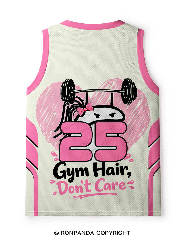 Gym Hair Don't Care Mesh Tank Top