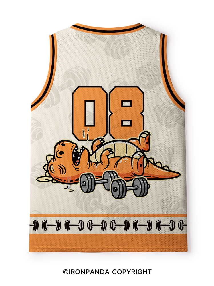 Dino-Sore Lifter Workout Mesh Tank Top