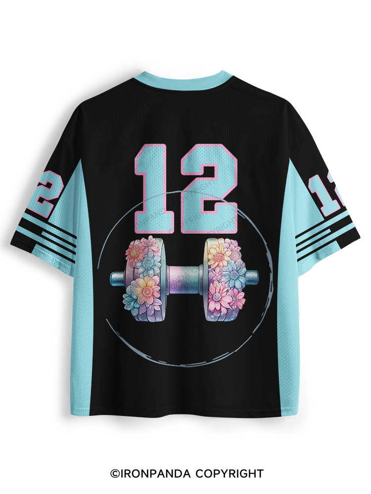 I DON'T SWEAT I SPARKLE Mesh Jersey