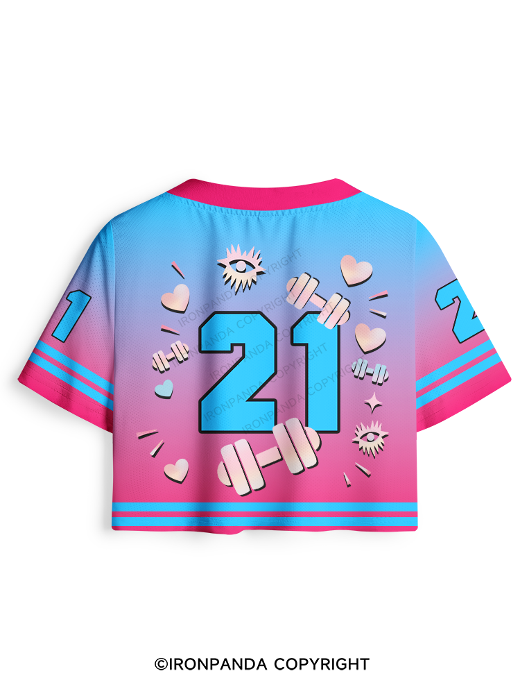I BURN OF MY CALORIES BY ROLLING MY EYES Pro Mesh Jersey