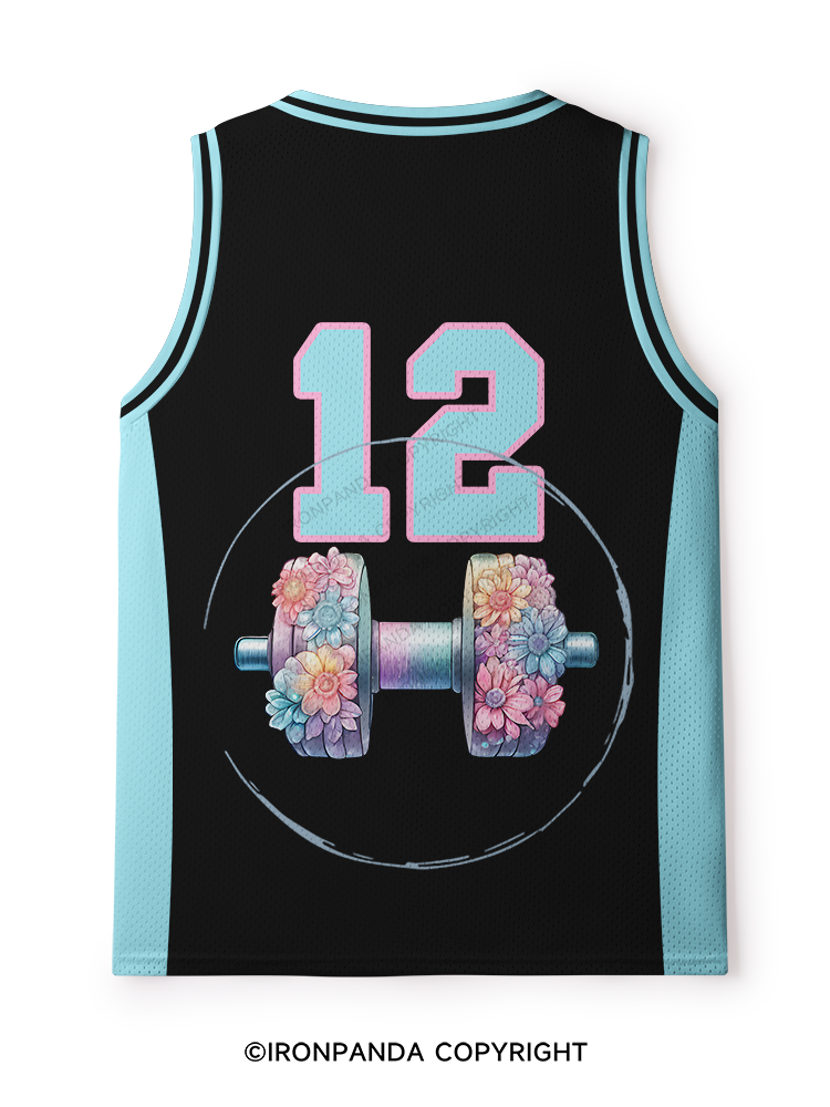 I DON'T SWEAT I SPARKLE Mesh Tank Top
