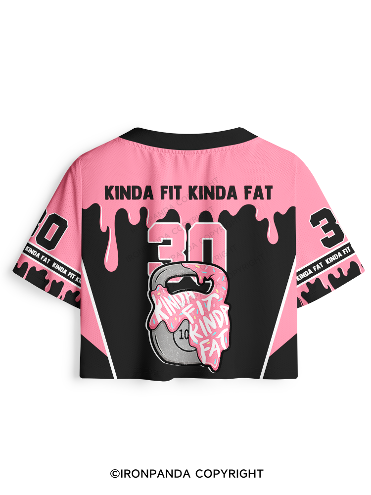 kinda fit sorta fat Kettlebell Pro Mesh Jersey