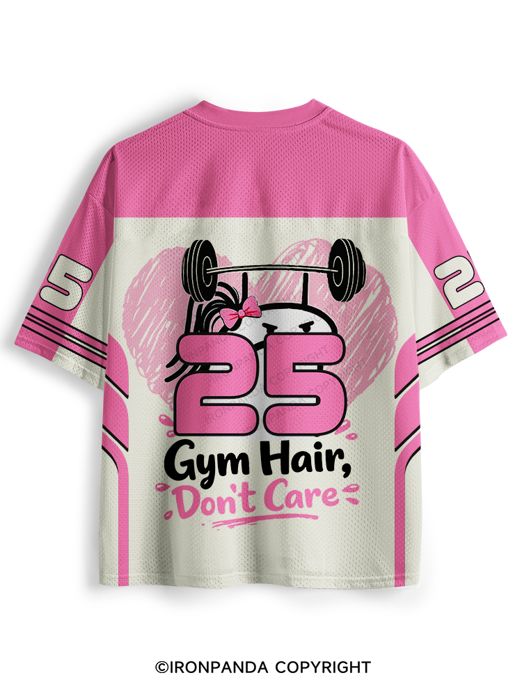 Gym Hair Don't Care Mesh Jersey