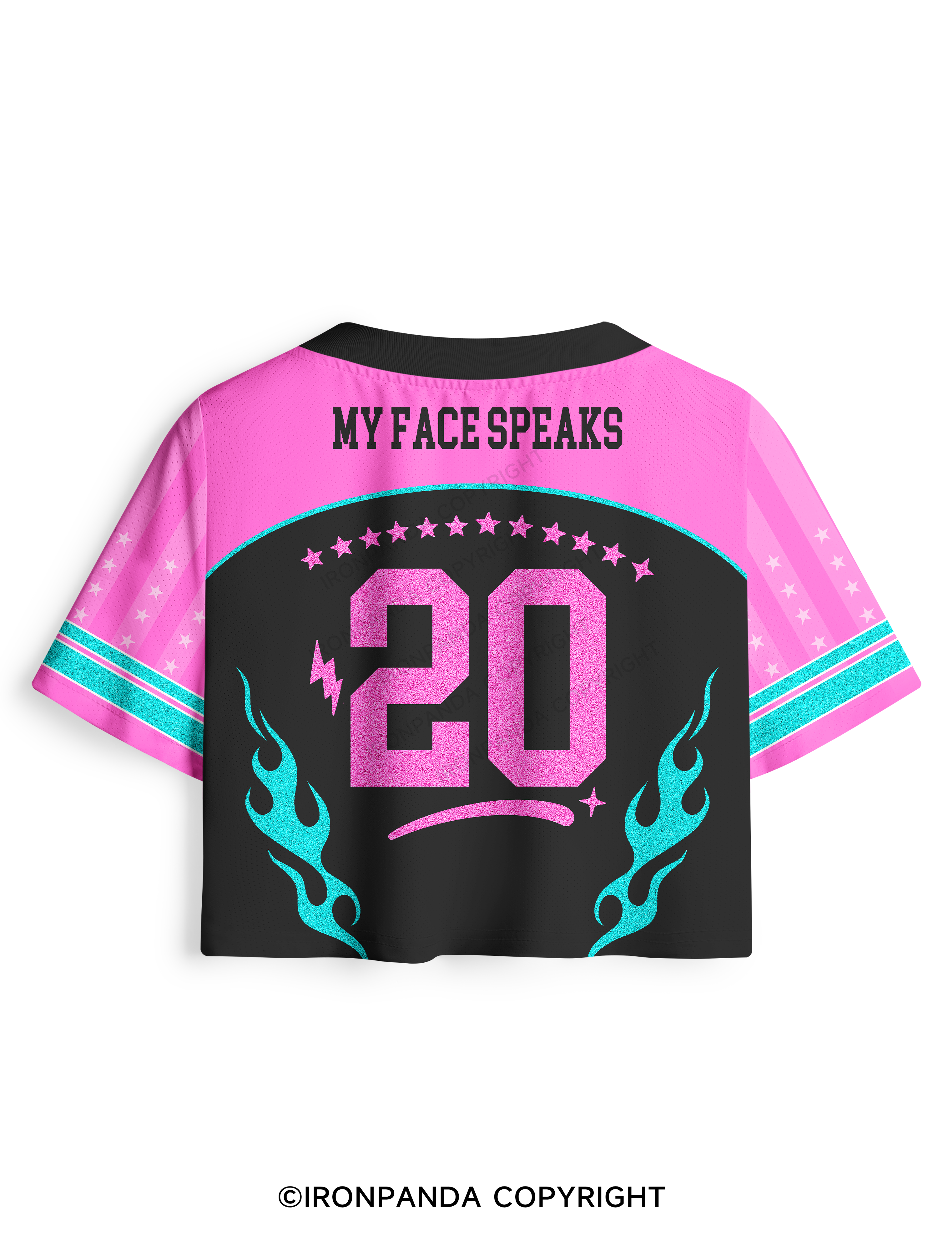 SORRY FOR WHAT MY FACE SAID Pro Mesh Jersey