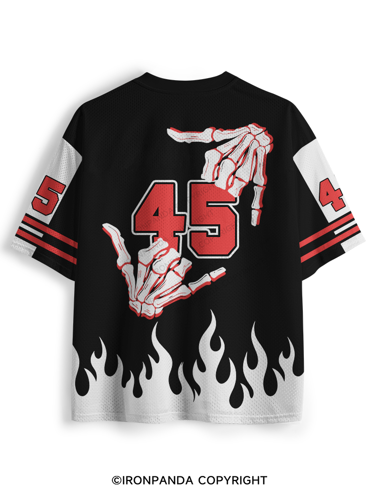 But Did You Die? Skeleton Mesh Jersey