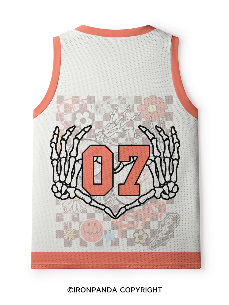 VINTAGE CHECKBOARD Mesh Tank Top