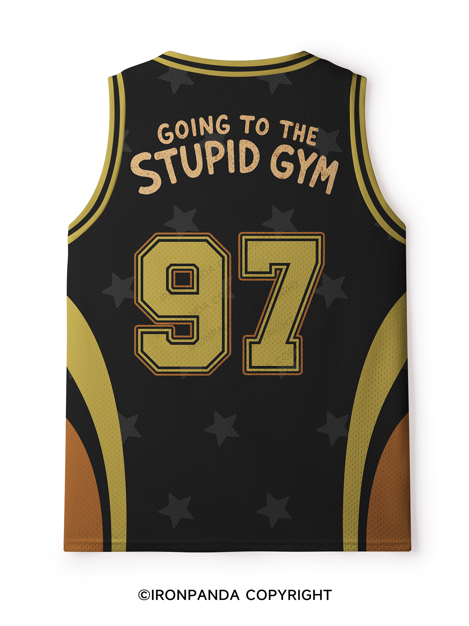 Going To The Stupid Gym Frog Mesh Tank Top
