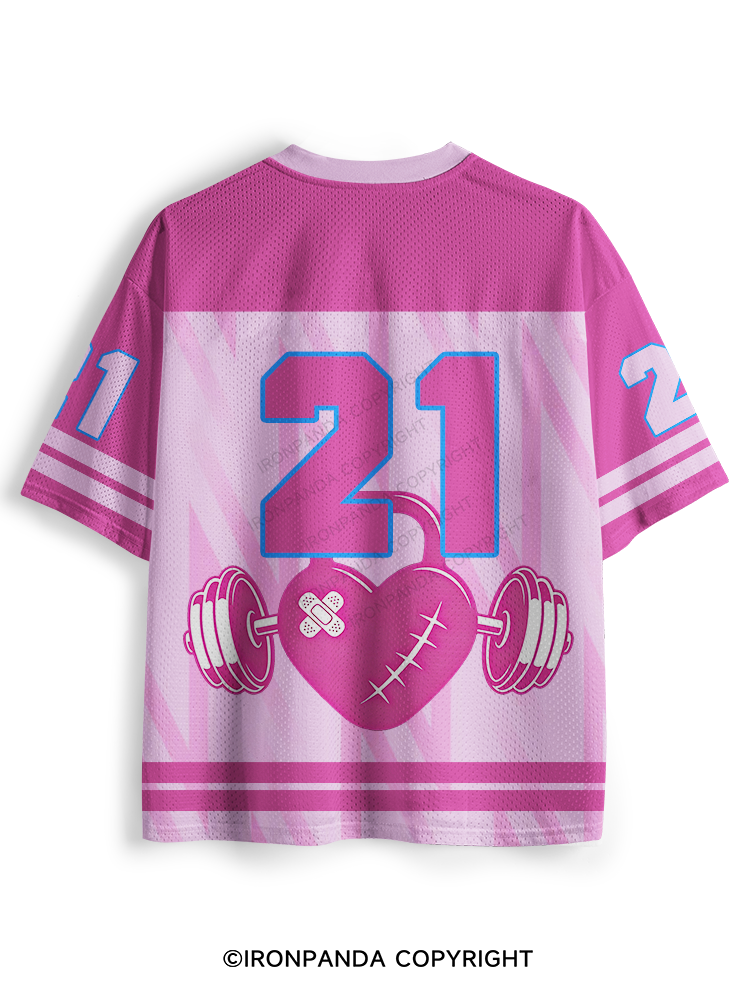 Thick Thighs And Sleep Deprived Mesh Jersey