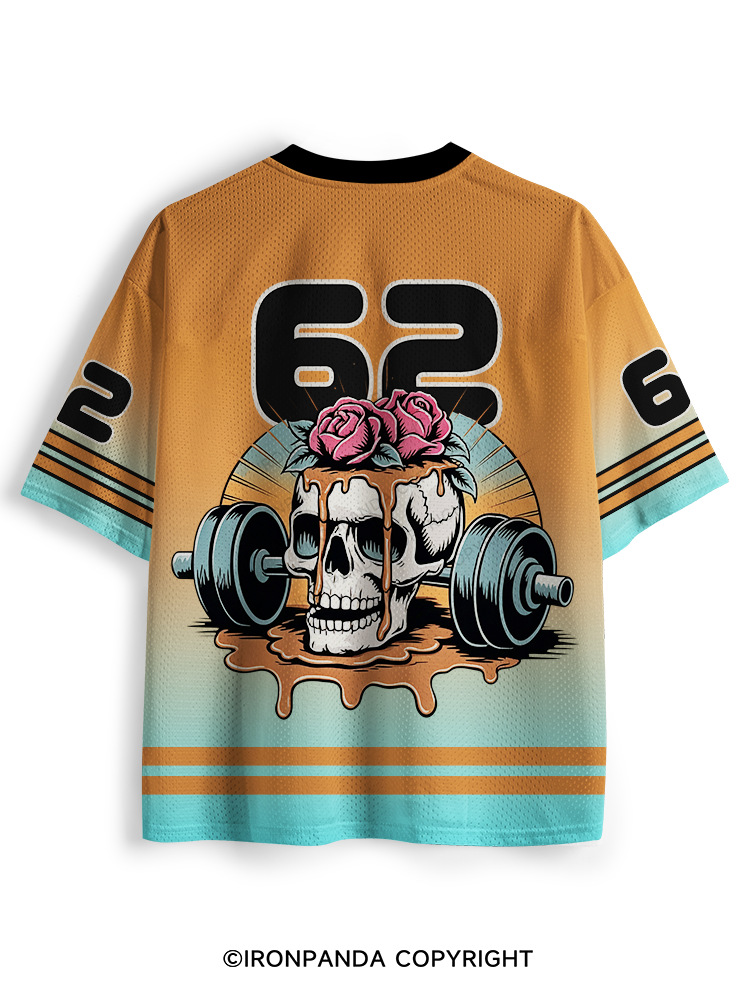 Caffeine weights skeleton Mesh Jersey
