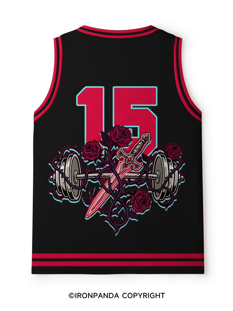 LIFT HEAVY READ SMUT Mesh Tank Top