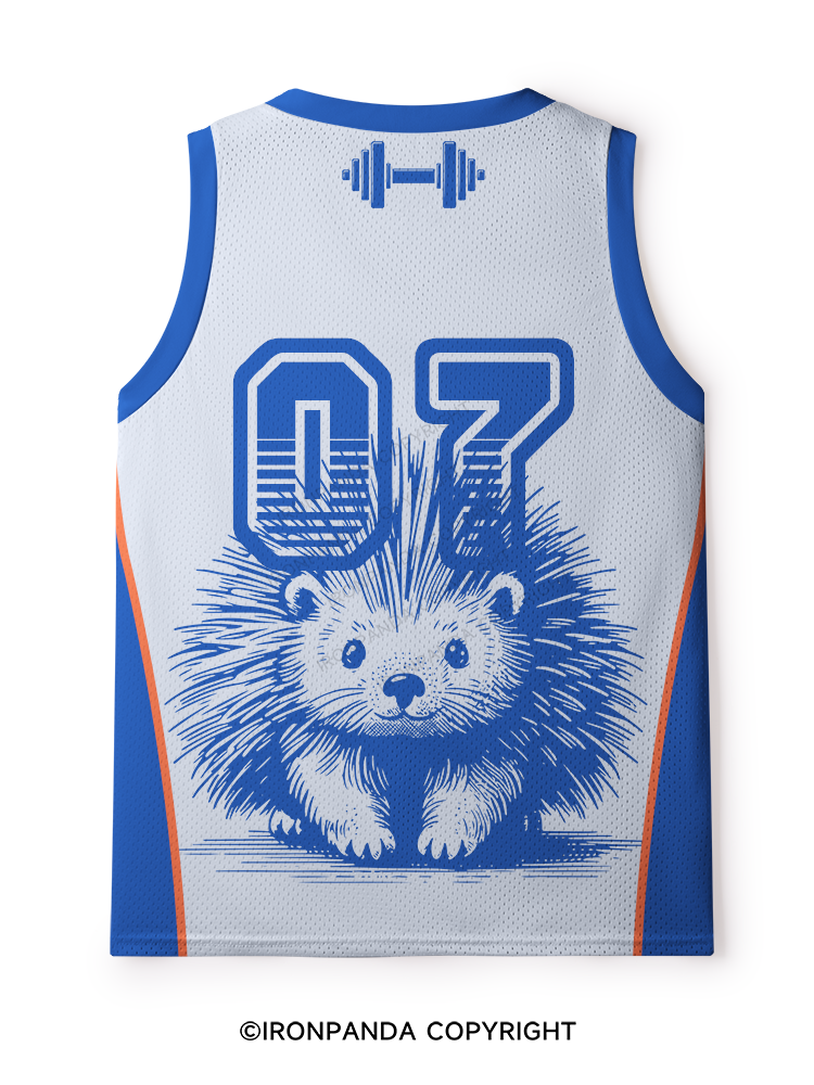 Free Hugs Just Kidding Don't Touch Me Mesh Tank Top