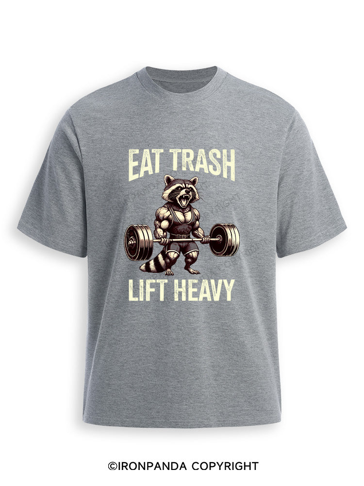 eat trash lift heavy Ultra Soft Heather T-Shirt