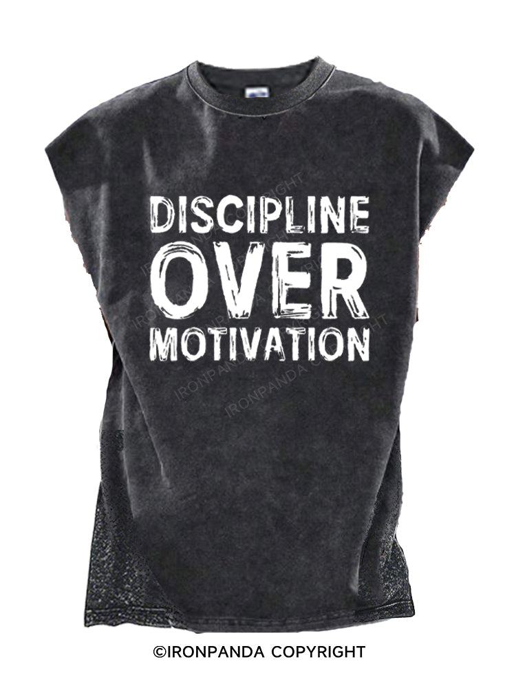 Discipline Over Motivation Cut Off Tank