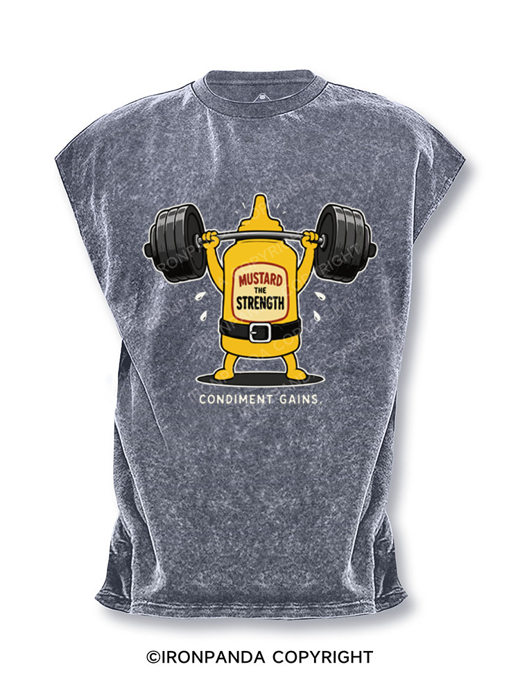 MUSTARD THE STRENGTH Cut Off Tank