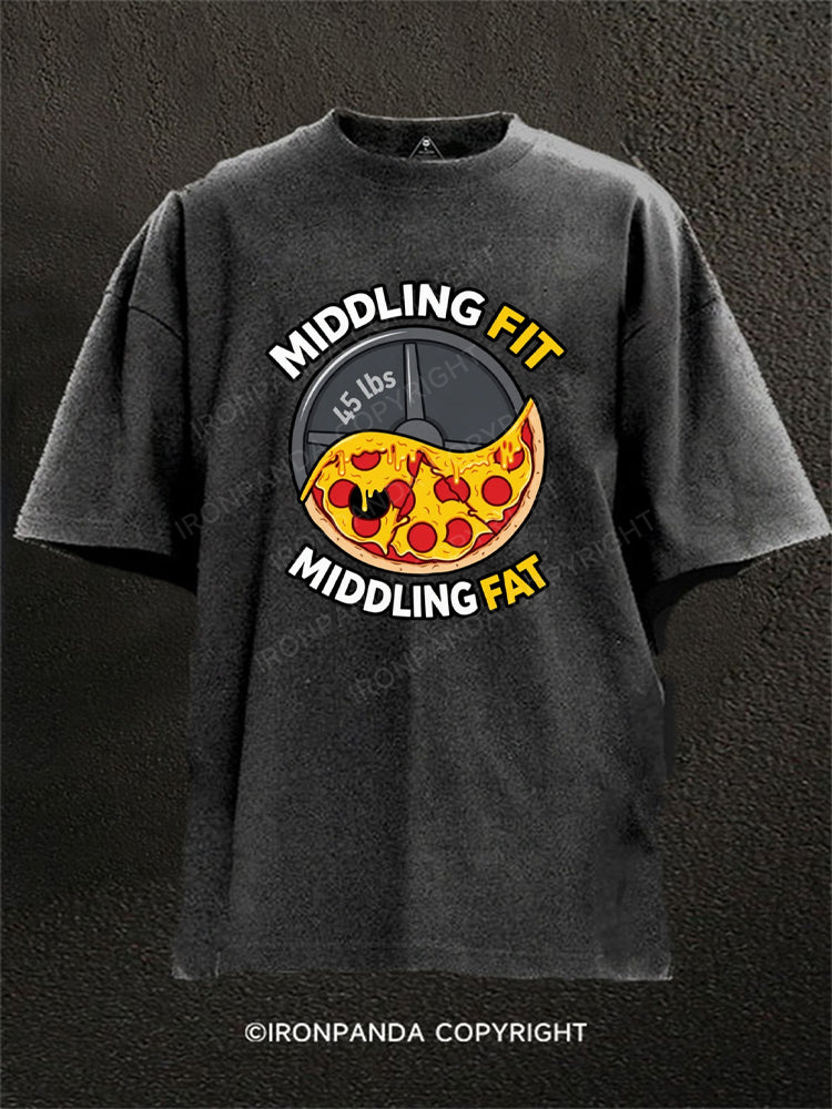 Middling Fit Middling Fat Washed Gym Shirt