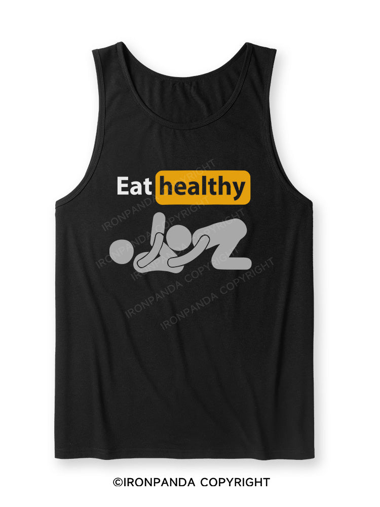 eat healthily Ultra Soft Heather Tank