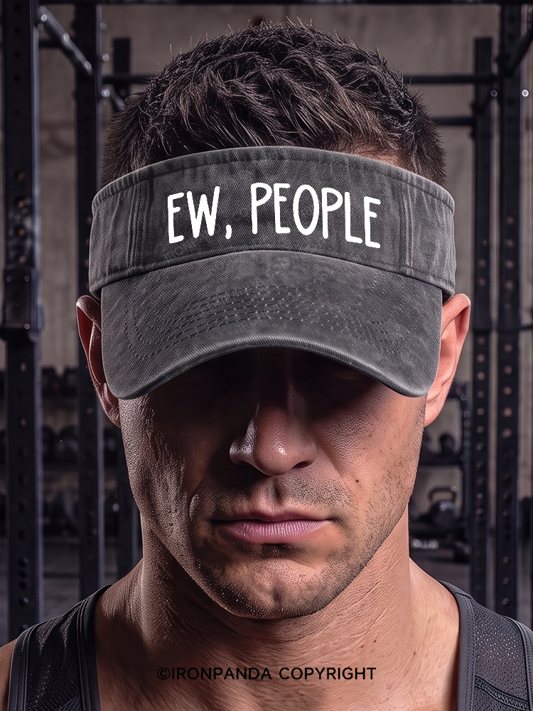 Ew People Washed Sport Visor