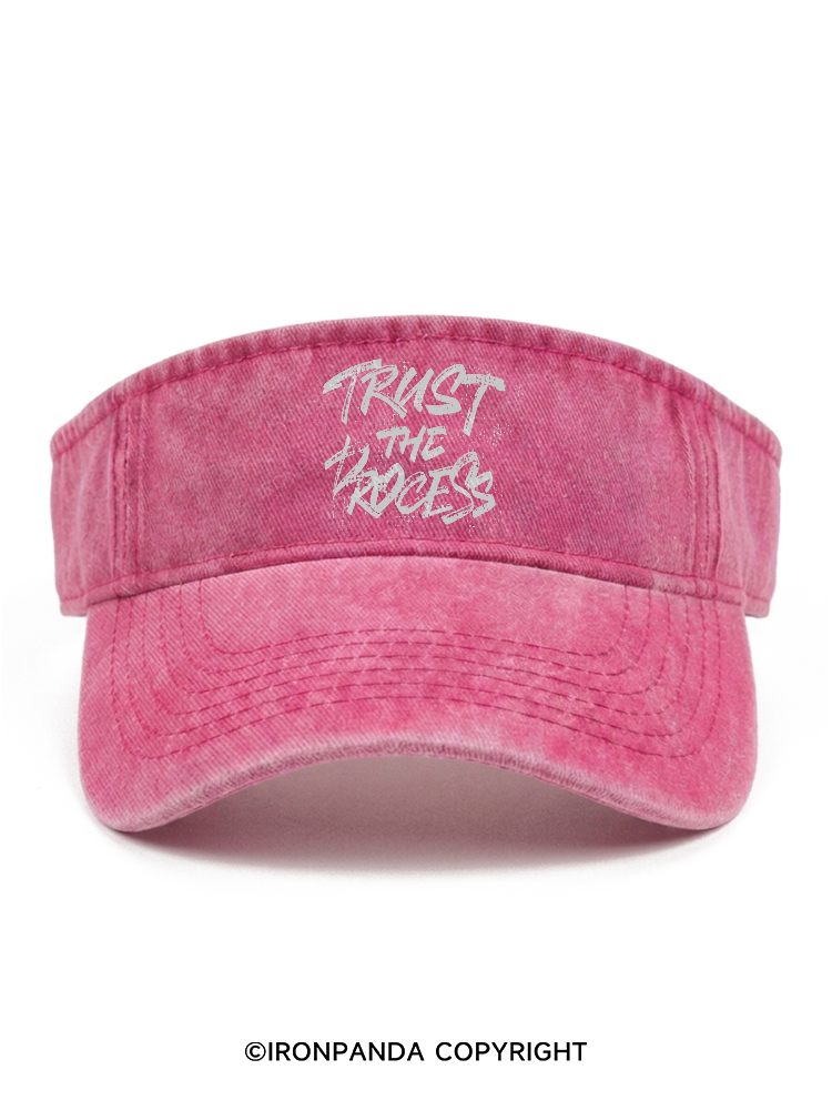 Trust the process Washed Sport Visor