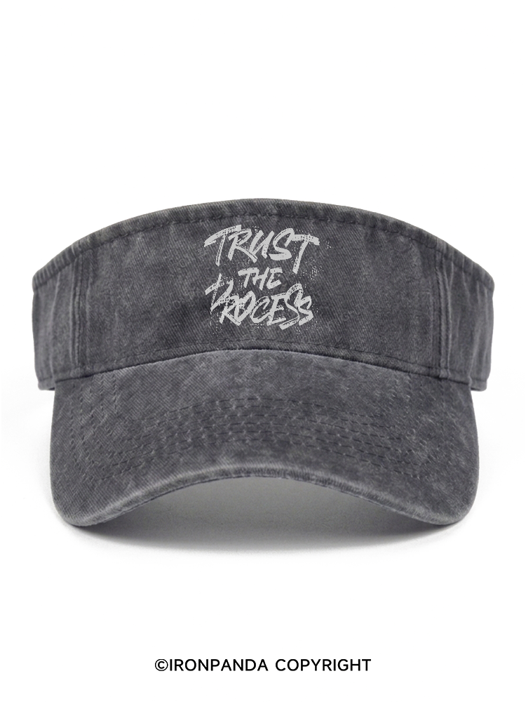 Trust the process Washed Sport Visor