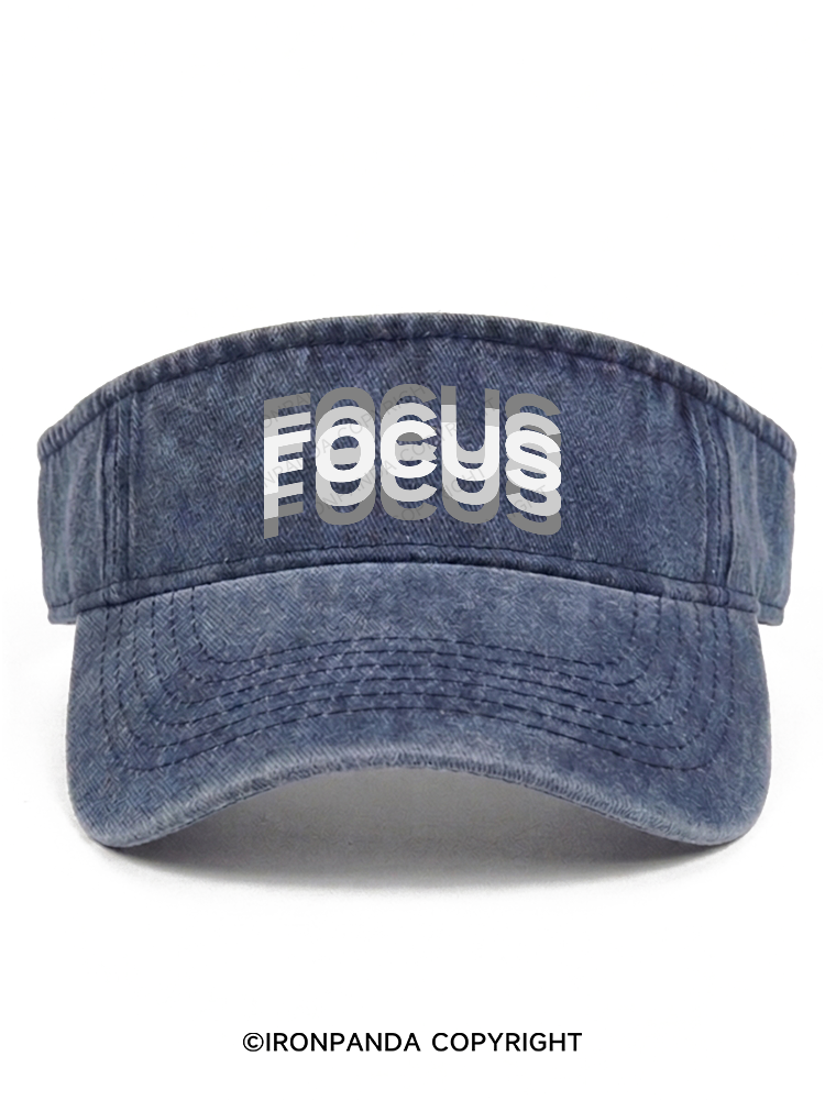 focus Washed Sport Visor