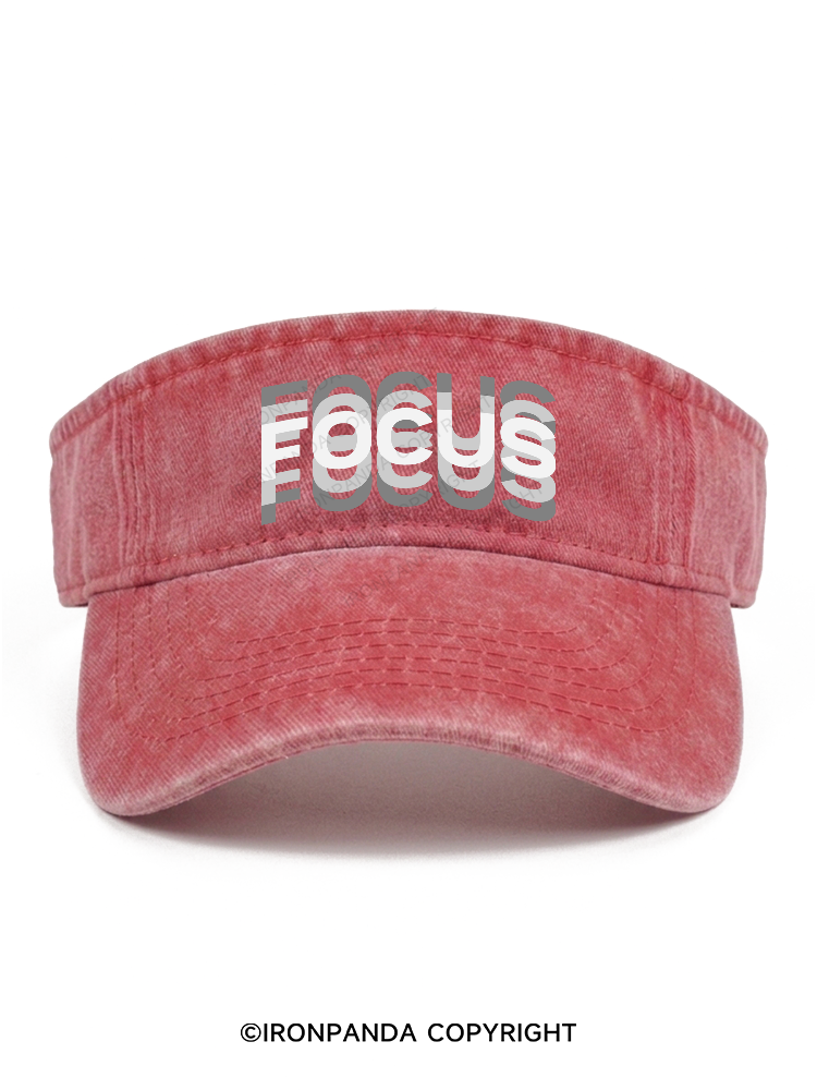 focus Washed Sport Visor
