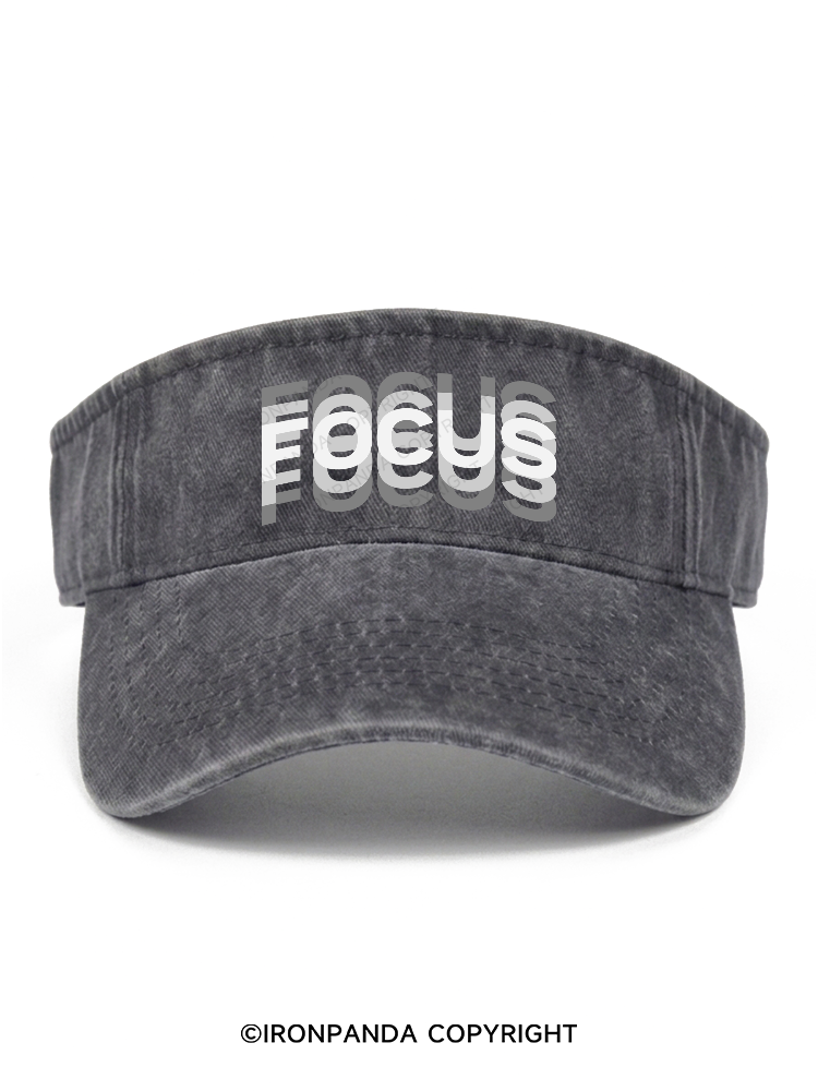 focus Washed Sport Visor