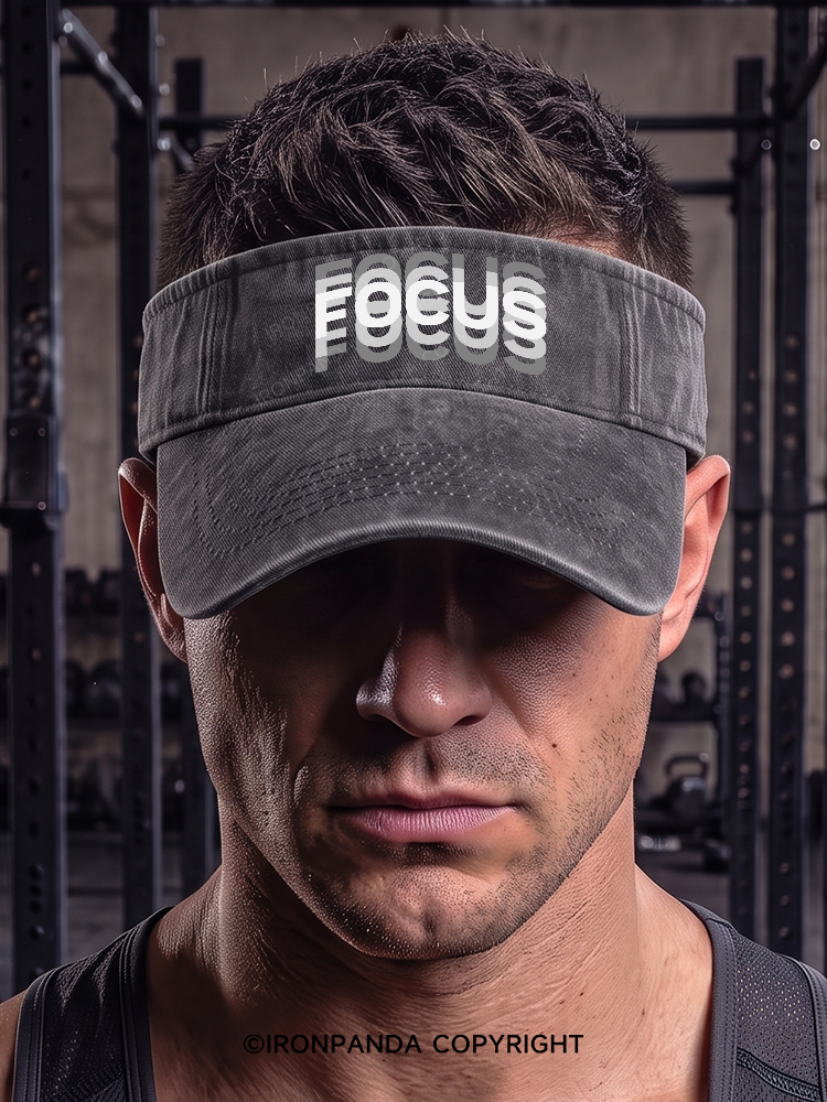 focus Washed Sport Visor