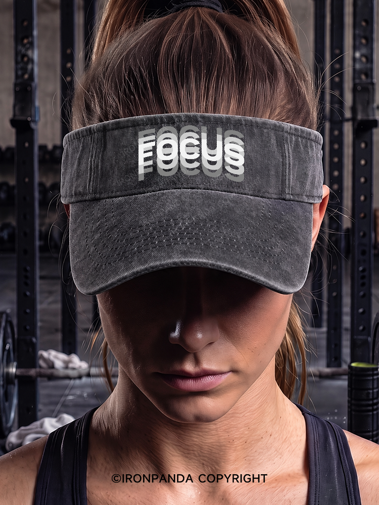 focus Washed Sport Visor