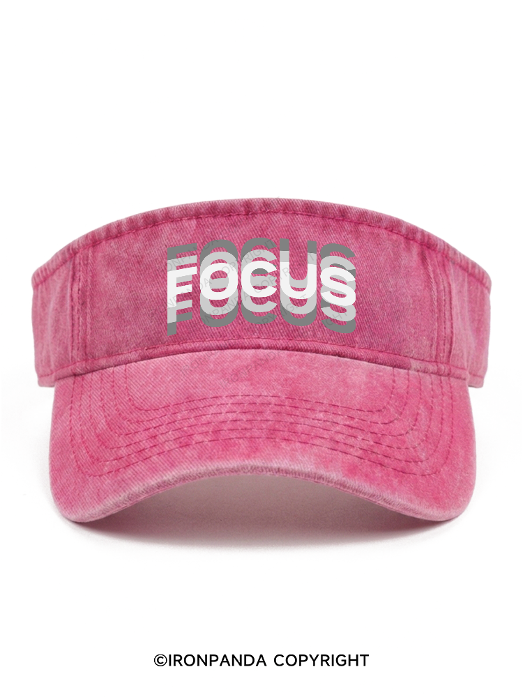 focus Washed Sport Visor