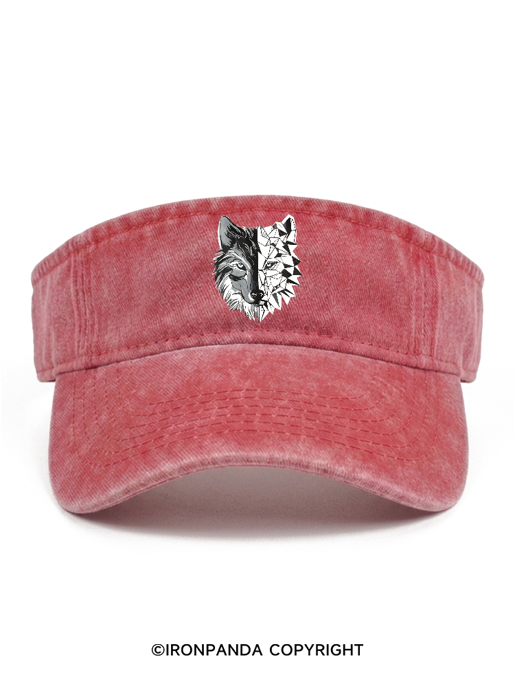 COOL Wolf Washed Sport Visor